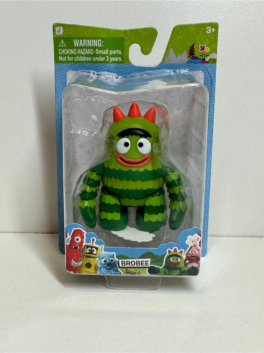 Jazwares Yo Gabba Gabbaland! BROBEE 3” Vinyl Poseable Figure Brand New Ages 3+